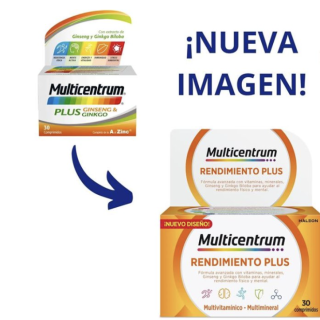 Multicentrum Plus 30 comprimidos