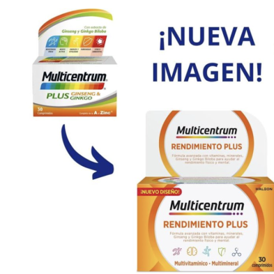 Multicentrum Plus 30 comprimidos