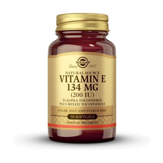 Solgar Vitamina E 200UI (134mg) 50 cápsulas blandas