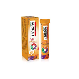 Leotron Vitamina C 18 comprimidos efervescentes - Vitamina C | STG Farma