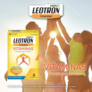 Leotron Vitaminas 30 comprimidos - Multivitamínicos | STG Farma