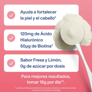 Vital Proteins Beauty Fresa y Limón 271g - Colágeno | STG Farma