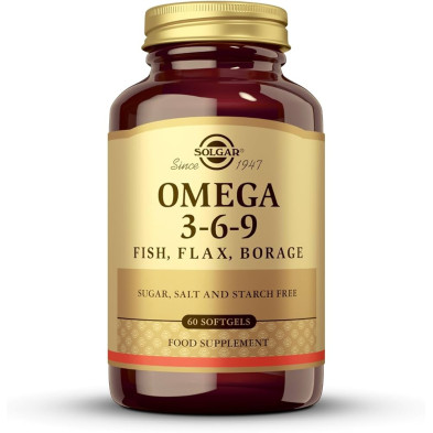 Solgar Omega 369 60 cápsulas Solgar Omega 369 60 cápsulas