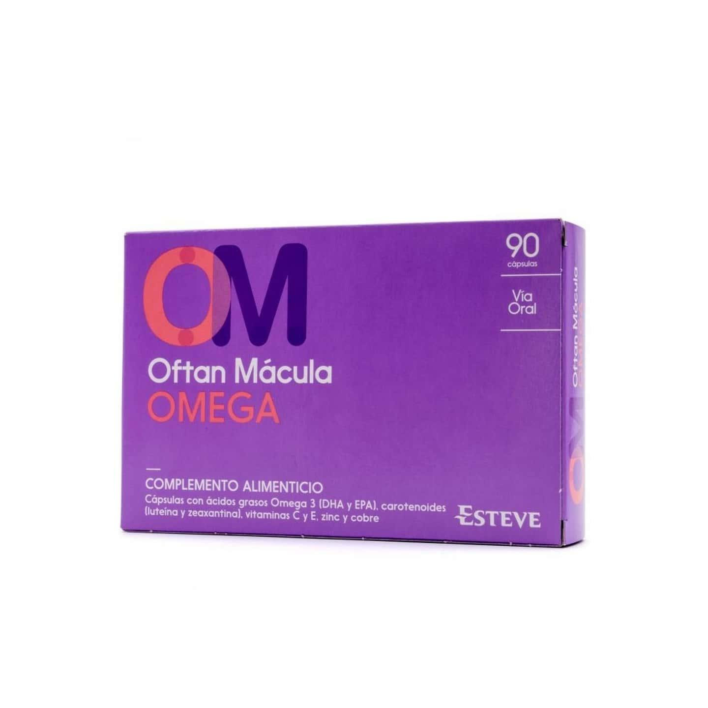 Oftan Mácula Omega 90 cápsulas