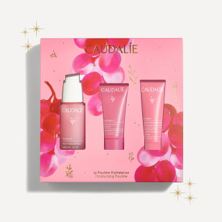 Caudalie Cofre VinoHydra Sérum + VinoHydra Gelatina Limpiadora 30 ml + VinoHydra Crema Hidratante 15 ml