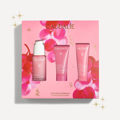 Caudalie Cofre VinoHydra Sérum + VinoHydra Gelatina Limpiadora 30 ml + VinoHydra Crema Hidratante 15 ml