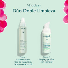 Caudalie Duo Set Vinoclean Aceite Desmaquillante 75 ml + Vinoclean Espuma 50 ml
