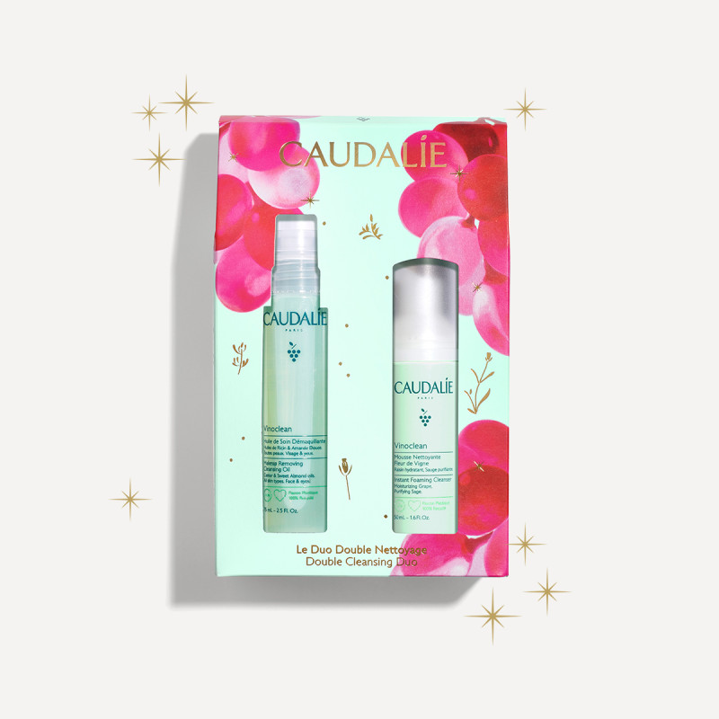 Caudalie Duo Set Vinoclean Aceite Desmaquillante 75 ml + Vinoclean Espuma 50 ml Caudalie Duo Set Vinoclean Aceite Desmaquillante 75 ml + Vinoclean Espuma 50 ml