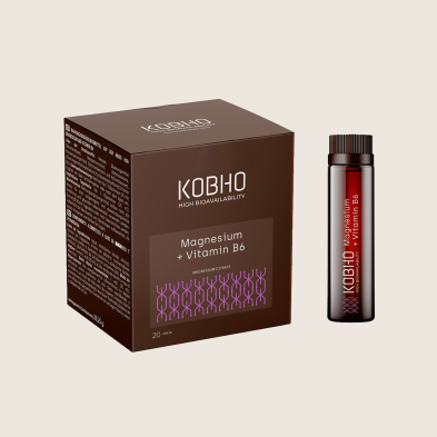 Kobho Magnesio + Vitamina B6 Duplo 40 viales