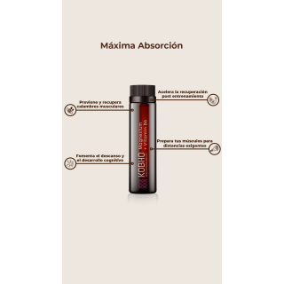 Kobho Magnesio + Vitamina B6 Duplo 40 viales - Magnesio | STG Farma
