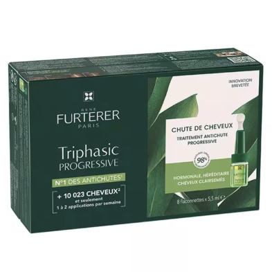 Rene Furterer Triphasic Progressive 8 ampollas Rene Furterer Triphasic Progressive 8 ampollas