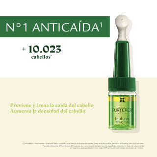 Rene Furterer Triphasic Progressive Anticaída 8 ampollas - Caída del pelo | STG Farma
