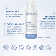 Ozoaqua Spray de Aceite de Ozono 100 ml