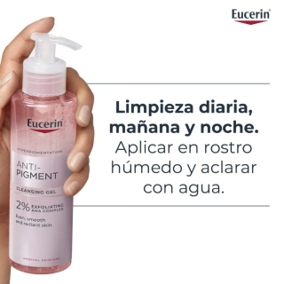 Eucerin Anti Pigment Gel Limpiador 400 ml - Limpieza | STG Farma
