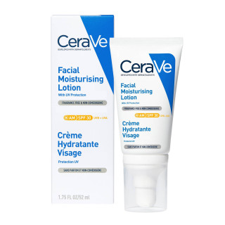 CeraVe Loción Hidratante Facial SPF30 52 ml - Crema | STG Farma