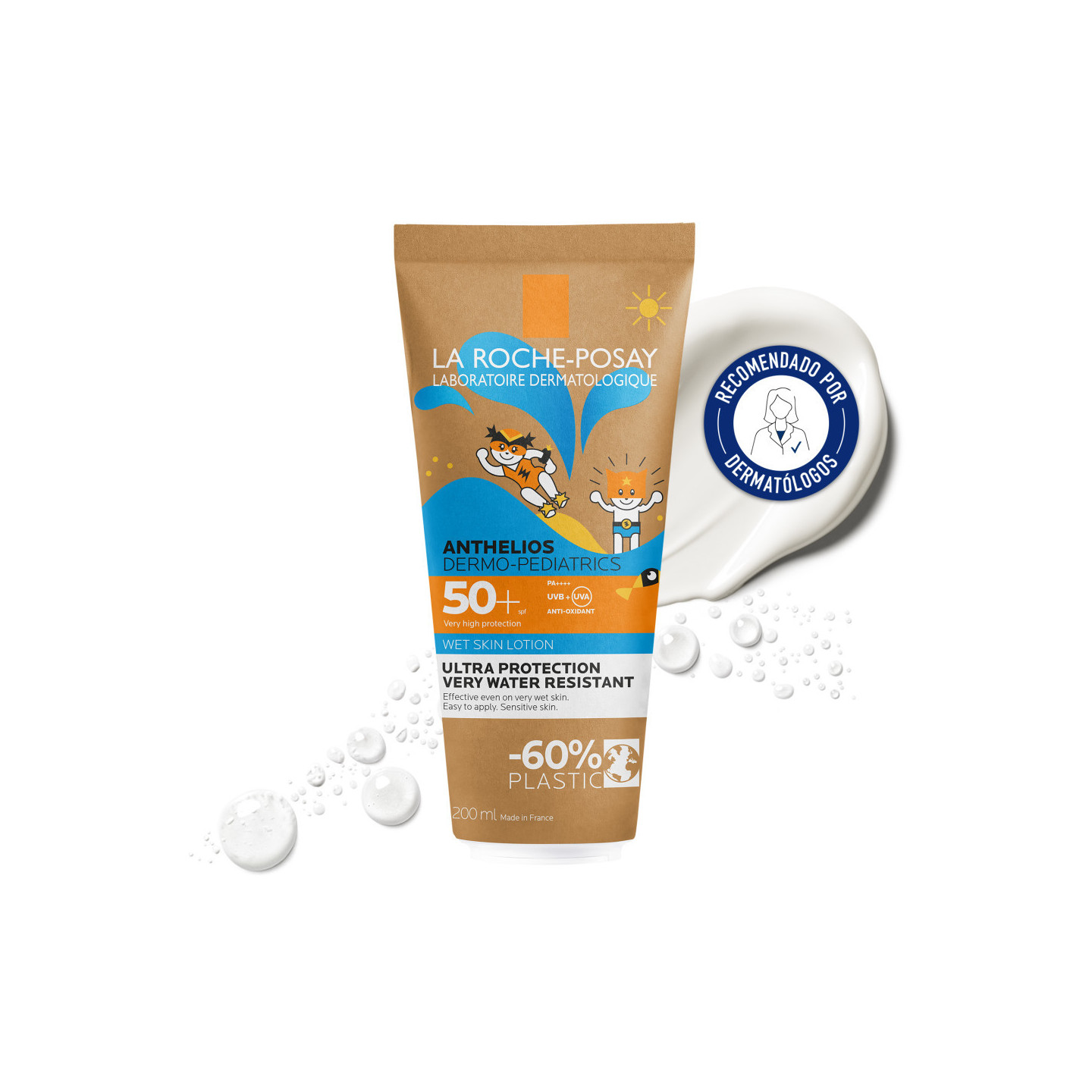 La Roche Posay Anthelios Dermopediatrics Wet Skin SPF50+ 200 ml