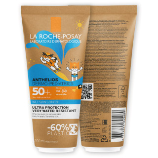 La Roche Posay Anthelios Dermopediatrics Wet Skin SPF50+ 200 ml - Protectores solares corporales | STG Farma