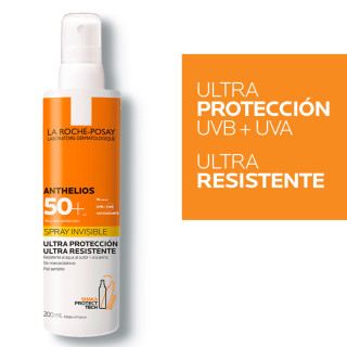La Roche Posay Anthelios XL Spray Invisible SPF50+ 200 ml - Protectores solares corporales | STG Farma