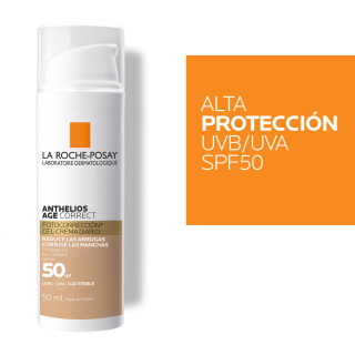 La Roche Posay Anthelios Age Correct Color SPF50+ 50 ml - Protector solar con color | STG Farma