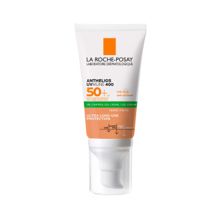 La Roche Posay Anthelios Gel Crema Toque Seco Color SPF50+ 50 ml - Protector solar con color | STG Farma