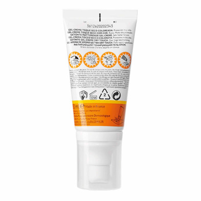 La Roche Posay Anthelios Gel Crema Toque Seco Color SPF50+ 50 ml