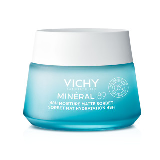 Vichy Mineral 89 Gel Frío Matificante 50 ml - Cremas para piel grasa | STG Farma