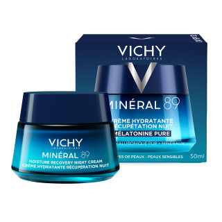 Vichy Mineral 89 Melatonina Crema Noche 50 ml - Cremas de noche | STG Farma