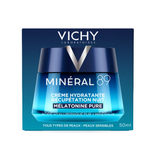 Vichy Mineral 89 Melatonina Crema Noche 50 ml - Cremas de noche | STG Farma