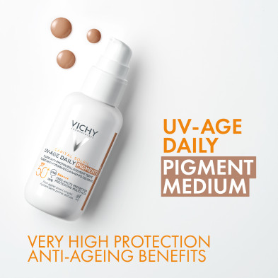 Vichy Capital Soleil UV Age Daily Pigment Medium 40 ml