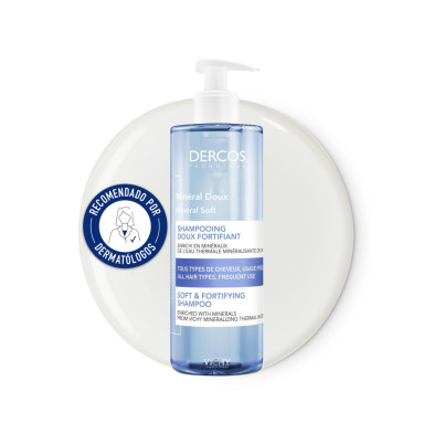 Dercos Champú Mineral Uso Frecuente 400 ml Dercos Champú Mineral Uso Frecuente 400 ml