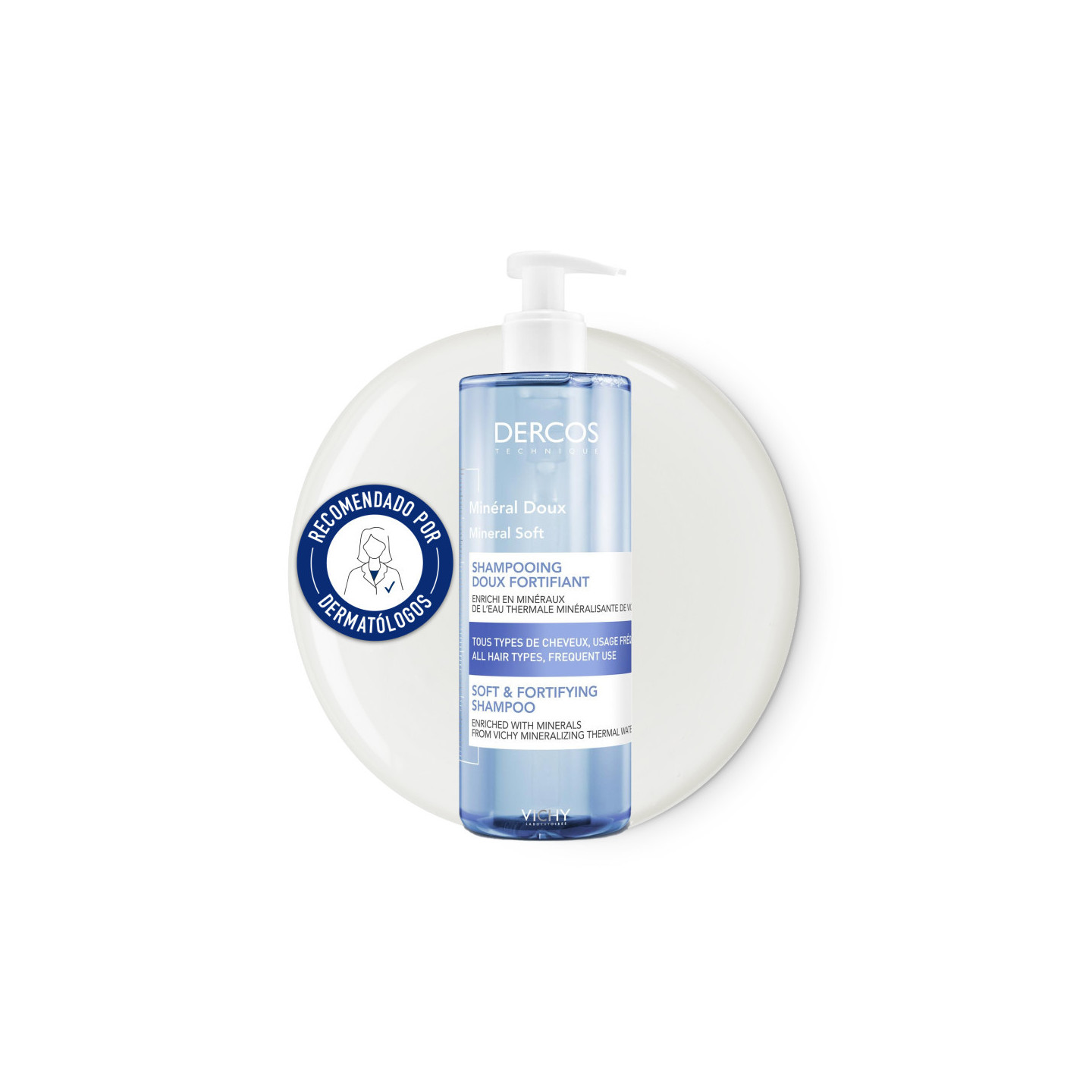 Dercos Champú Mineral Uso Frecuente 400 ml