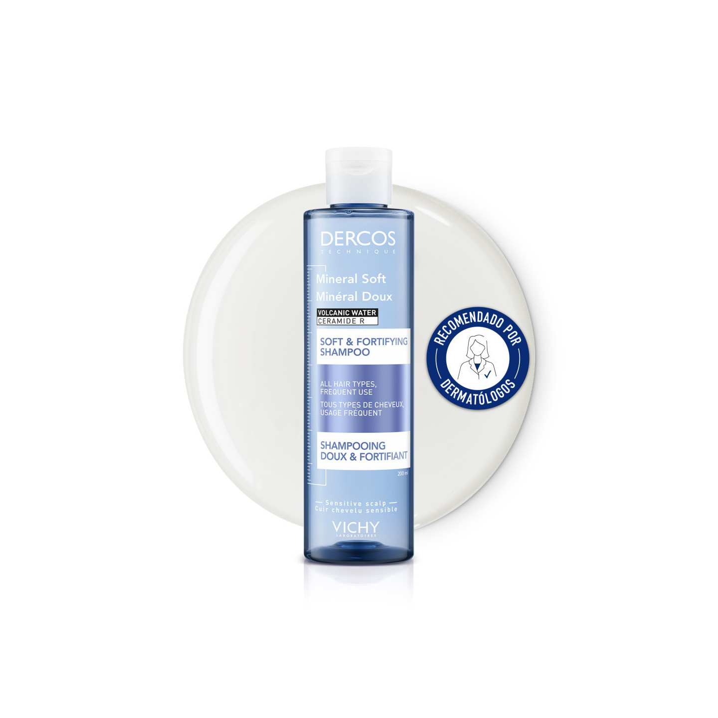 Vichy Dercos Champú Mineral Uso Frecuente 200 ml - Champú | STG Farma