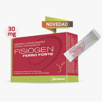 Fisiogen Ferro Forte 30 sobres