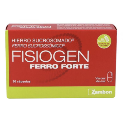 Fisiogen Ferro Forte 30 cápsulas Fisiogen Ferro Forte 30 cápsulas