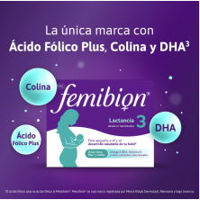 Femibion 3 Lactancia 28 comprimidos y cápsulas