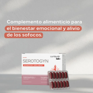 Cumlaude Serotogyn 60 cápsulas - Hormonal y salud íntima | STG Farma