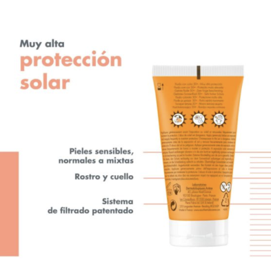 Avène Fluido con Color SPF50 50 ml