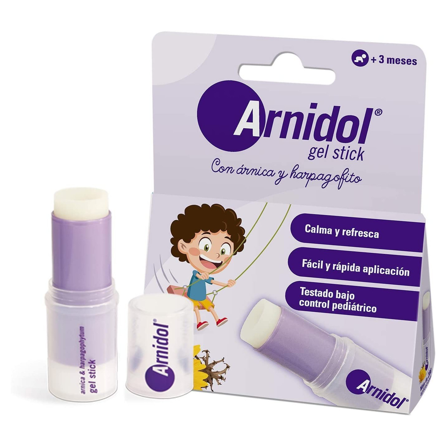 Arnidol Gel Stick 15 g - Golpes y desinfección | STG Farma