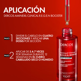 Vichy Dercos Aminexil Clinical Sérum Regen 90 ml - Tratamientos capilares | STG Farma