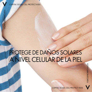 Vichy Capital Soleil Cell Protect Fluido Infantil SPF50 200 ml - Solares | STG Farma