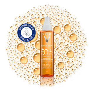 Vichy Capital Soleil Aceite Cell Protect SPF50+ 200 ml