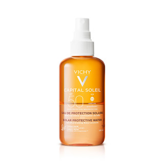 Vichy Capital Soleil Agua Luminosidad SPF 50+ 200 ml - Solares | STG Farma
