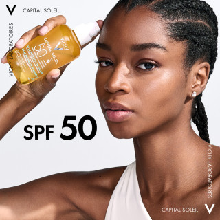 Vichy Capital Soleil Agua Luminosidad SPF 50+ 200 ml - Solares | STG Farma