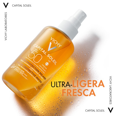 Vichy Capital Soleil Agua Luminosidad SPF 50+ 200 ml