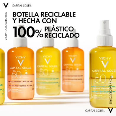Vichy Capital Soleil Agua Luminosidad SPF 50+ 200 ml