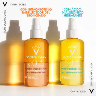 Vichy Capital Soleil Agua Luminosidad SPF 50+ 200 ml - Solares | STG Farma