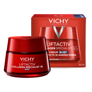 Vichy Liftactiv Collagen Specialist Crema Noche 50 ml - Crema | STG Farma