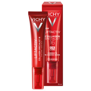 Vichy Liftactiv Collagen Specialist Contorno de Ojos 15 ml - Contorno de ojos antiarrugas | STG Farma