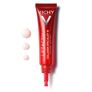Vichy Liftactiv Collagen Specialist Contorno de Ojos 15 ml - Contorno de ojos antiarrugas | STG Farma
