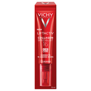 Vichy Liftactiv Collagen Specialist Contorno de Ojos 15 ml - Contorno de ojos antiarrugas | STG Farma